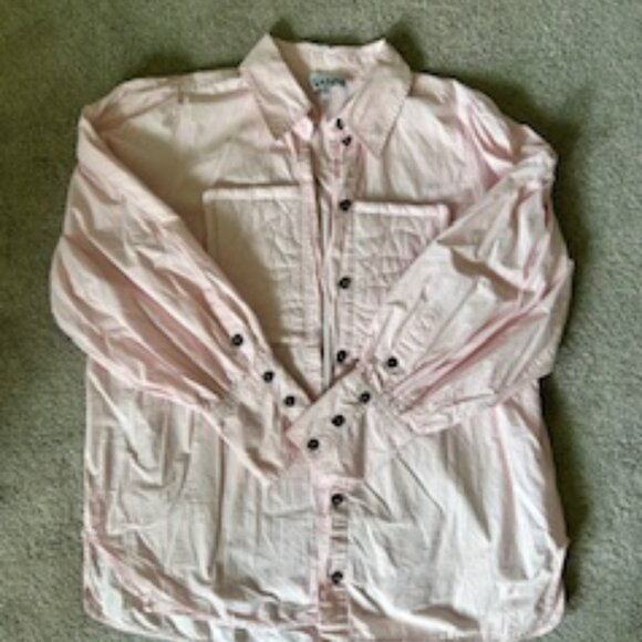 GANNI Puff Sleeve Shirt - Picture 1 of 5